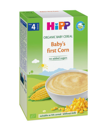 ХИП БИО Каша царевица 4+ м. 200гр. | HIPP BIO Corn mash 4+ m 200g