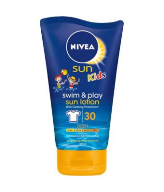 НИВЕА СЪН Детски слънцезащитен лосион SPF30 150мл | NIVEA SUN Kids sun lotion SPF30 150ml
