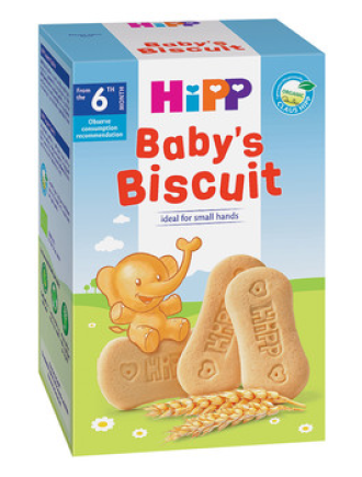 ХИП БИО Първите бисквити на бебето 6+ м. 180гр. HIPP BIO Baby's biscuit 6+ m 180g