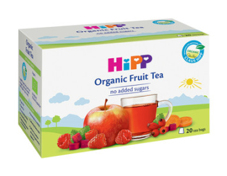 ХИП БИО Плодов чай 20 пакетчета | HIPP BIO Organic fruit tea 20 packets