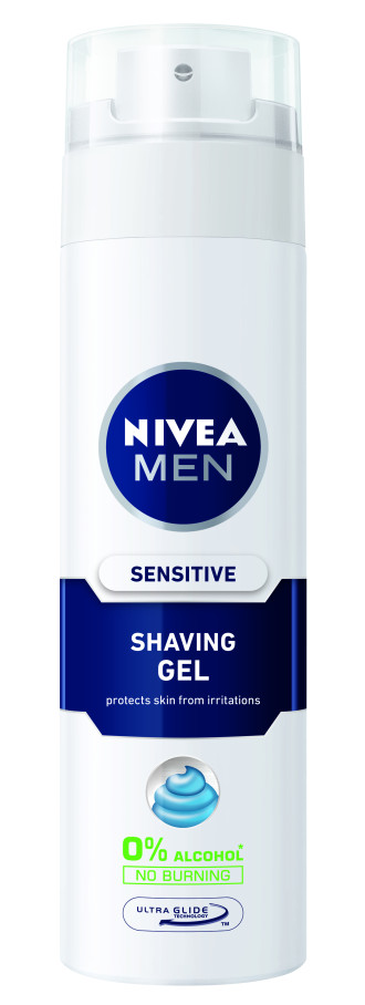 НИВЕА МЕН СЕНЗИТИВ Гел за бръснене 200мл | NIVEA MEN SENSITIVE Shaving gel 200ml