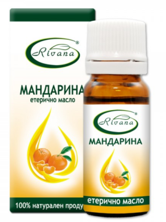 РИВАНА Етерично масло от МАНДАРИНА 10мл | RIVANA CITRUS RETICULATA Essential oil 10ml