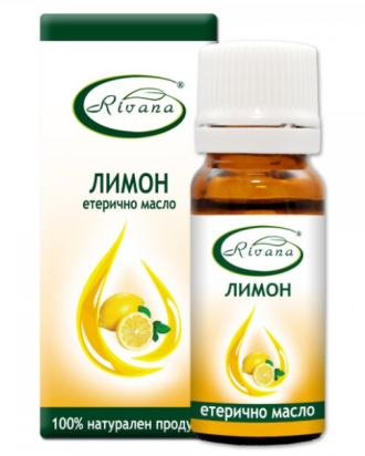 РИВАНА Етерично масло от ЛИМОН 10мл | RIVANA CITRUS LIMON Essential oil 10ml