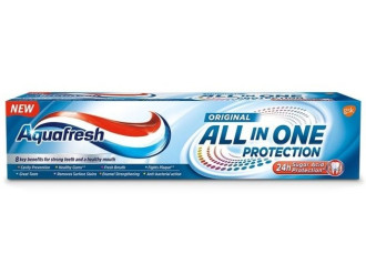 АКВАФРЕШ ОЛ ИН УАН Паста за зъби ОРИДЖИНАЛ 75мл | AQUAFRESH ALL IN ONE Toothpaste ORIGINAL 75ml