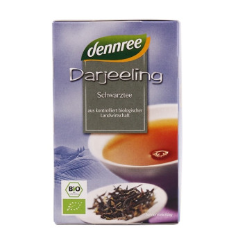 БИО Чай Черен пакетчета 20бр, 30гр ДАНРЕ | BIO Black tea "Darjeeling" teabags 20s, 30g DANNREE