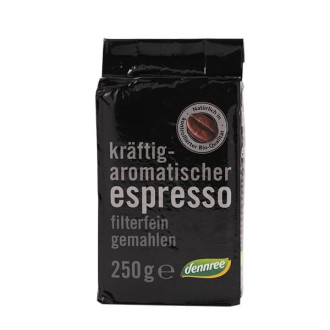 БИО Кафе Еспресо, мляко 250гр ДАНРЕ | BIO Coffee Espresso, minced 250g DENNREE