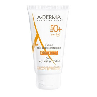А-ДЕРМА ПРОТЕКТ Слънцезащитен крем за лице SPF50+ 40мл | A-DERMA PROTECT Cream SPF50+ 40ml
