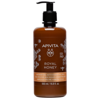 Душ гел с мед x 500мл АПИВИТА | Shower gel Royal honey x 500ml APIVITA
