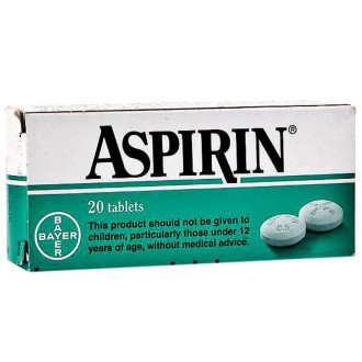АСПИРИН 500мг. таблетки 20бр. | ASPIRIN 500mg tablets 20s