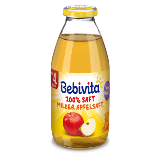 БЕБИВИТА Сок от меки ябълки 4+м. 3бр х 200мл | BEBIVITA Soft apples juice 4+ 3s x 200ml