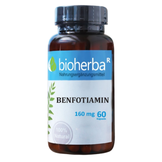 БЕНФОТИАМИН 160 мг. 60 капс. БИОХЕРБА | BENFOTIAMINE 160 mg. 60 caps. BIOHERBA
