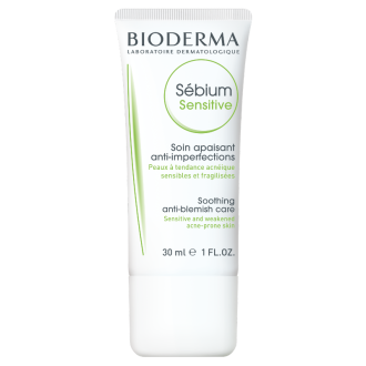 БИОДЕРМА СЕБИУМ Сензитив крем за проблемна и чувствителна кожа 30мл | BIODERMA SEBIUM Sensitive 30ml