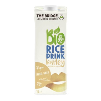 ДЪ БРИДЖ БИО Оризова напитка с Ечемик 1л | THE BRIDGE BIO Rice drink with Barley 1l