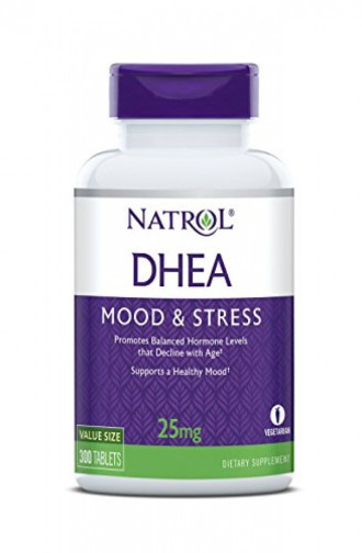 ДХЕА 25 мг. 300 таблетки НАТРОЛ | DHEA 25 mg 300 tabs NATROL