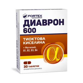 ДИАВРОН 600 30 таблетки  ФОРТЕКС | DIAVRON 600 30 tabs FORTEX