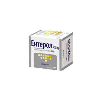 ЕНТЕРОЛ 250мг. капсули, твърди 30бр. | ENTEROL 250mg capsules, hard 30s