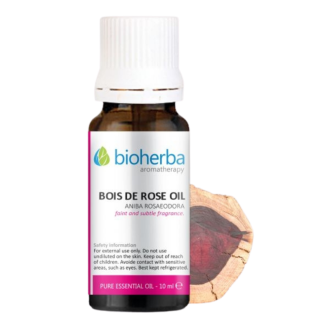 Етерично масло от РОЗОВО ДЪРВО 10мл БИОХЕРБА | Essential BOIS DE ROSE oil 10ml BIOHERBA