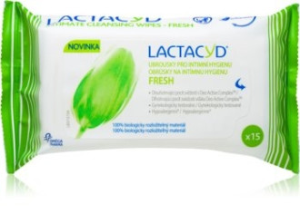 ЛАКТАЦИД Мокри кърпи за интимна хигиена ФРЕШ 15бр | LACTACYD FRESH Intimate wipes 15s