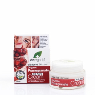 Д-Р ОРГАНИК Нар противостареещ крем 50мл | DR ORGANIC Pomegranate anti-aging cream 50ml