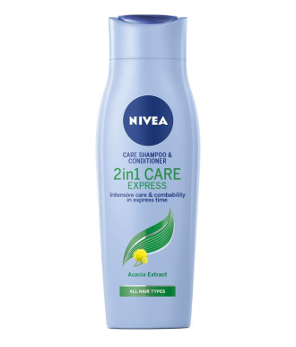 НИВЕА КЕЪР ЕКСПРЕС 2в1 Шампоан и балсам 400мл | NIVEA CARE EXPRESS 2in1 Shampoo and conditioner 400ml