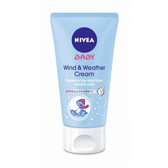 НИВЕА БЕБЕ Защитен крем от вятър и студ 50мл | NIVEA BABY Wind & Weather cream 50ml