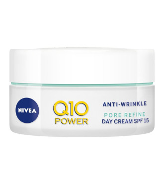НИВЕА Q10+ ПАУЪР Дневен крем против бръчки за смесена кожа SPF30 50мл | NIVEA Q10+ POWER Anti-wrinkle moistiruzing day combination skin SPF30 50ml