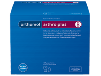 АРТРО ПЛЮС Формула при остеоартрит и болка в ставите 30бр. дози ОРТОМОЛ | ARTHRO PLUS 30s doses ORTHOMOL