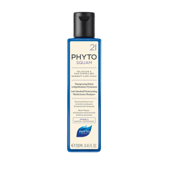 ФИТО ФИТОСКВАМ Хидратиращ шампоан против пърхот за суха коса 200мл | PHYTO PHYTOSQUAM Hydratant for dry hair 200ml