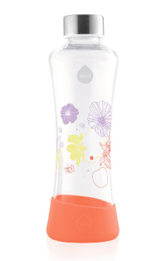 ЕКУА Бутилка, стъкло МАК 550мл | EQUA Eco glass bottle POPPY 550ml