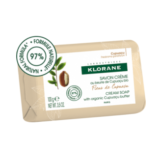 КЛОРАН Крем-сапун с органично масло от Купуасу 100гр | KLORANE Cream-soap with organic Cupuacu butter 100g