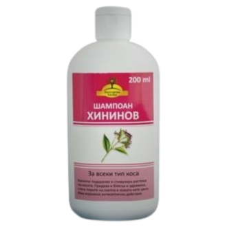 Шампоан с Хинин 200мл БИОХЕРБА | Shampoo whit Quinine 200ml BIOHERBA