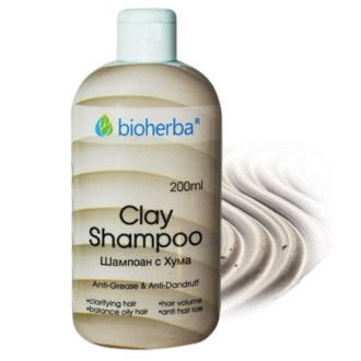 БИОХЕРБА Шампоан с Хума 200мл | BIOHERBA Clay shampoo 200ml