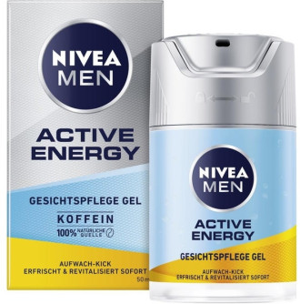 НИВЕА МЕН АКТИВ ЕНЕРДЖИ Крем-гел за лице 50мл | NIVEA MEN АCTIVE ENERGY gel-cream 50ml