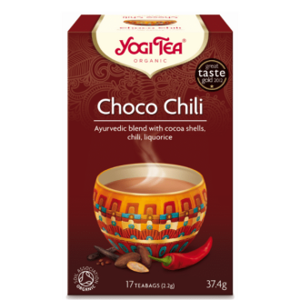ЙОГИ ОРГАНИК БИО Аюрведичен чай "Шоко чили", пакетчета 17бр | YOGI ORGANIC BIO Ayurvedic tea blend "Choco chilli" teabags 17s