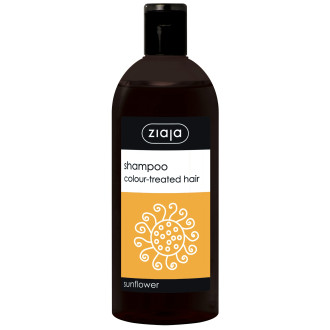 ЖАЯ Шампоан за боядисана коса със слънчоглед 500мл | ZIAJA Shampoo for colour-treated hair with sunflower 500ml